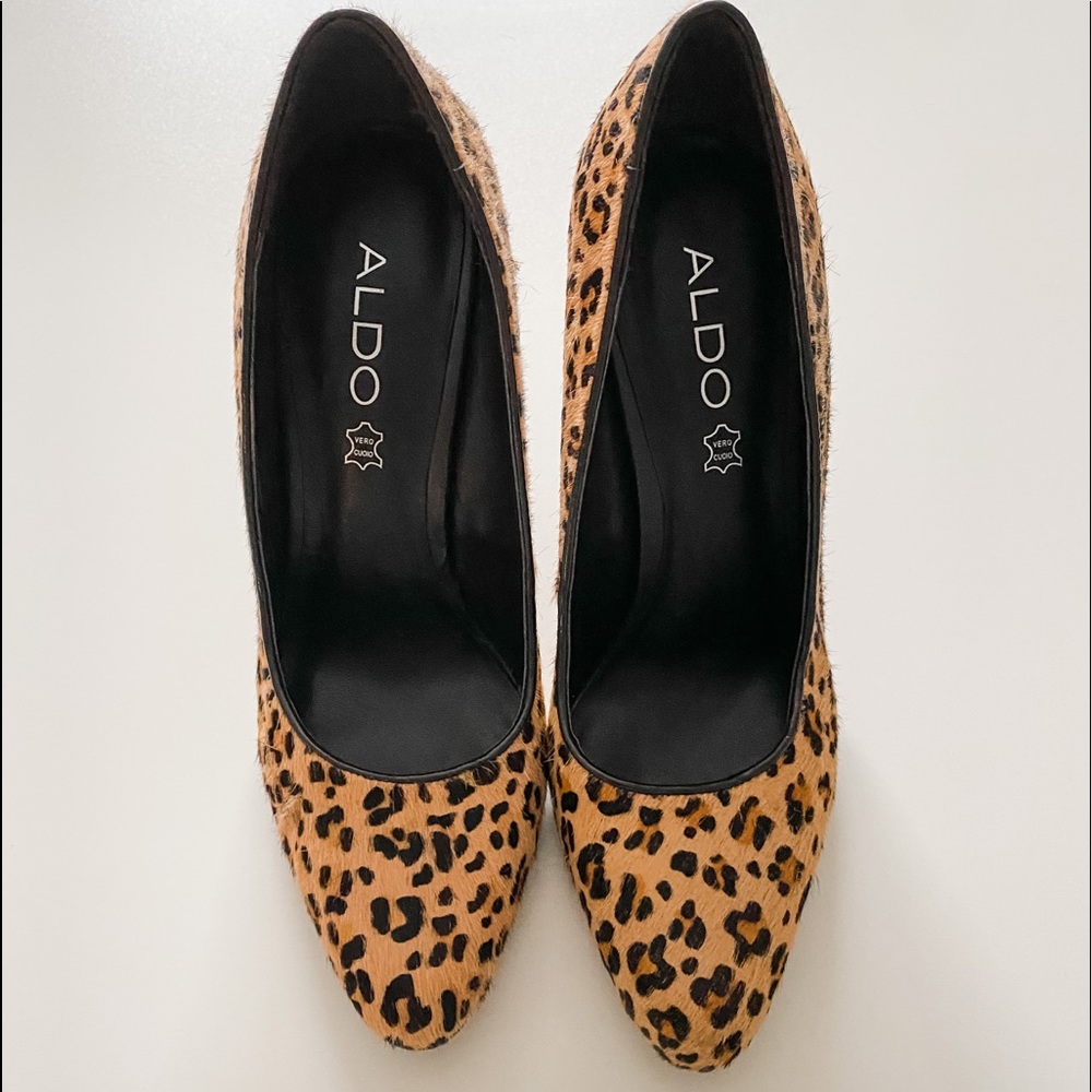 Aldo animal print pump